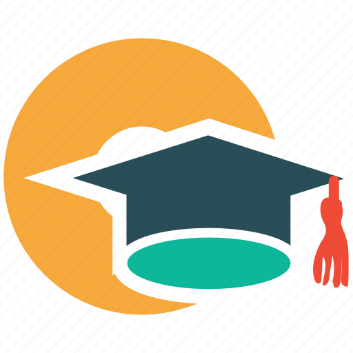 Cd, degree, graduation hat icon - Download on Iconfinder