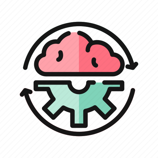 Brain, creative, gear, head, idea, mind, smart icon - Download on Iconfinder