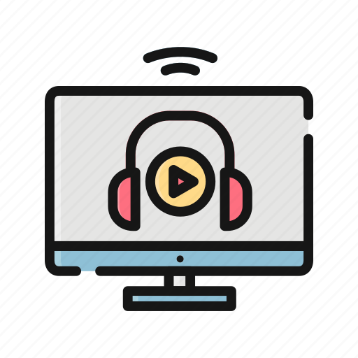Media, movie, multimedia, music, player, sound, video icon - Download on Iconfinder