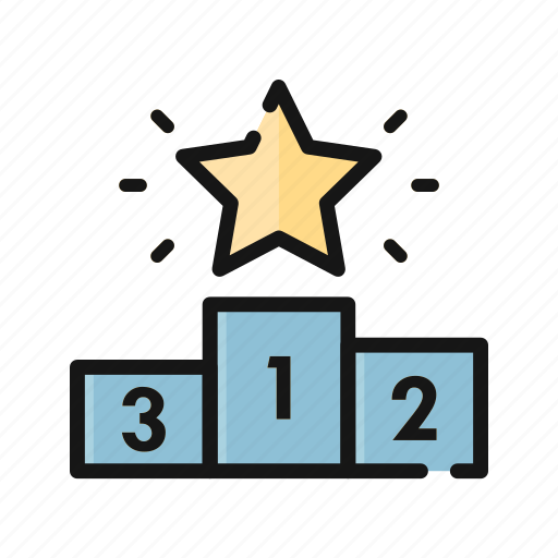 Achievement, award, rank, ranking, star icon - Download on Iconfinder