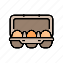 egg, box, chicken, hen, food, farm