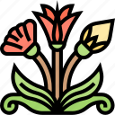 flower, lotus, decoration, ancient, design