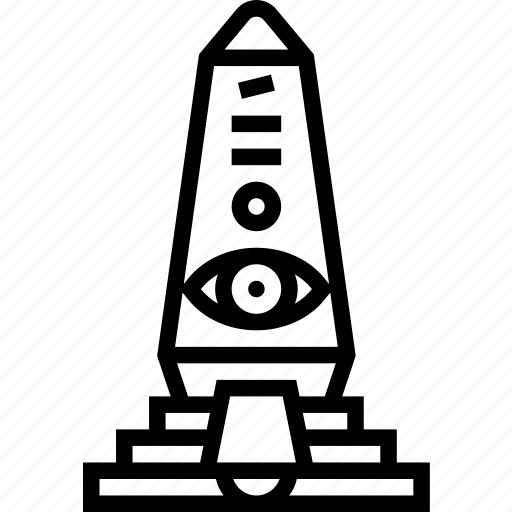 Obelisk, monument, pillar, egypt, ancient icon - Download on Iconfinder