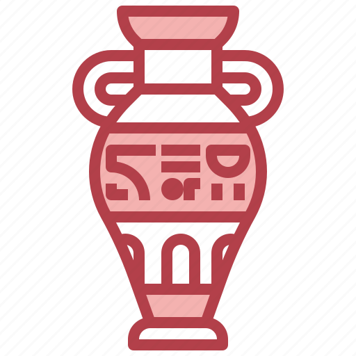 Jar, cultures, canopic, burial, ancient icon - Download on Iconfinder