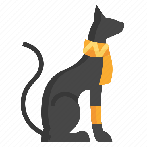 Cat, egyptian, egypt, statue, cultures icon - Download on Iconfinder