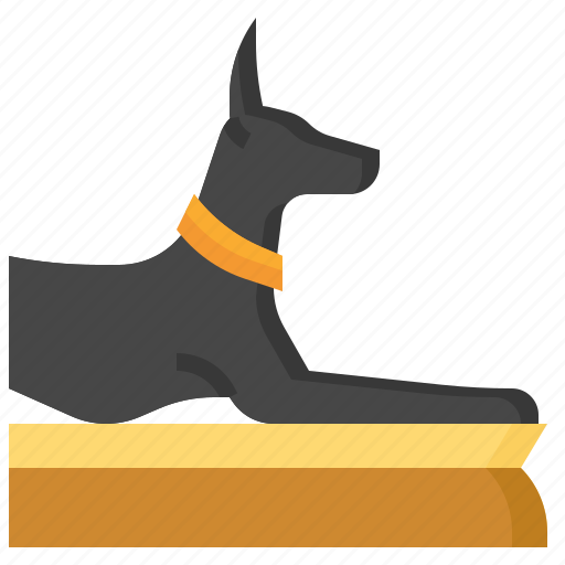 Dog, egyptian, egypt, statue, cultures icon - Download on Iconfinder
