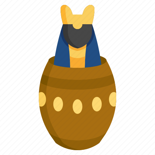 Egyptian, vase, egypt, traditional, pottery icon - Download on Iconfinder