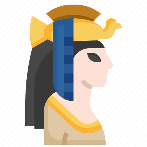 Egyption, egypt, mythology, sphynx, cleopatra icon - Download on Iconfinder