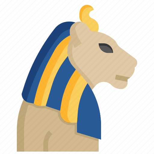 Sekhmet, egyptian, egypt, goddess, god, lioness icon - Download on Iconfinder