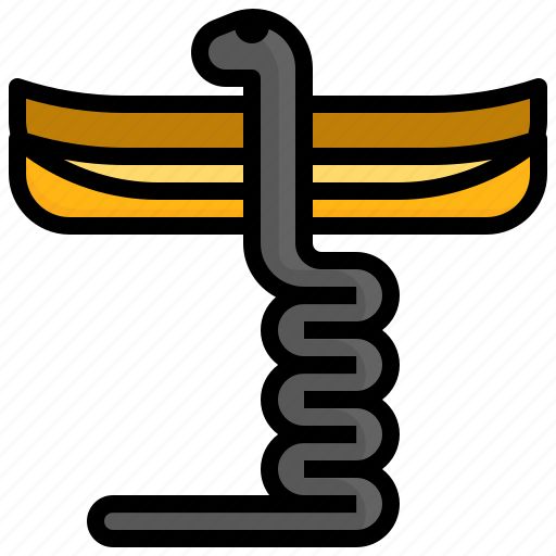 Chanuphis, egyptian, dragon, egypt, serpent, god icon - Download on Iconfinder