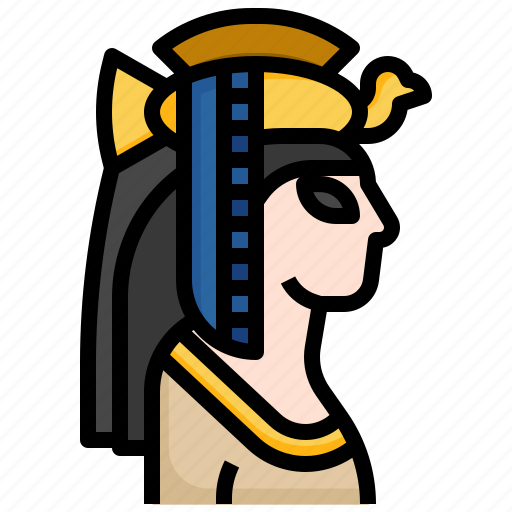 Egyption, egypt, mythology, sphynx, cleopatra icon - Download on Iconfinder