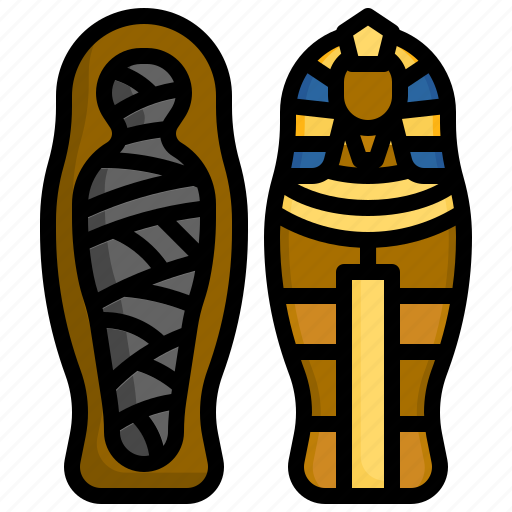 Mummy, cultures, burial, dead, egyptian icon - Download on Iconfinder