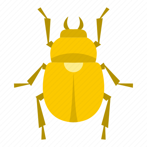 Beetle, bug, decoration, egypt, gold, insect, scarab icon - Download on Iconfinder