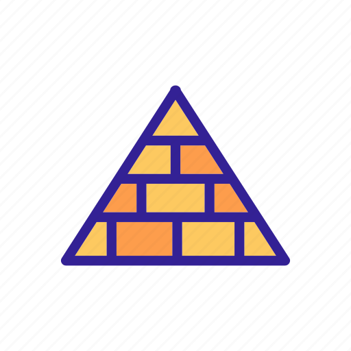 Architecture, egypt, famous, landmark, monument, pyramid, pyramids icon - Download on Iconfinder