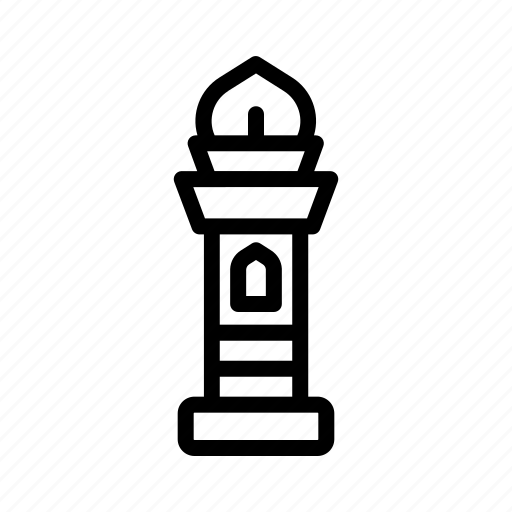 Tower, islam, building, minaret, mosque icon - Download on Iconfinder