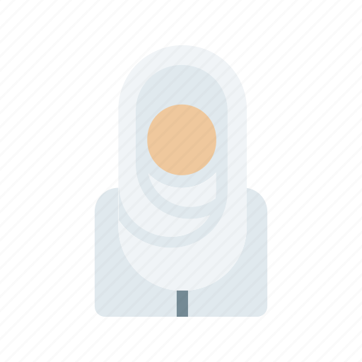 Woman, islam, hajj, pilgrims, clothes icon - Download on Iconfinder