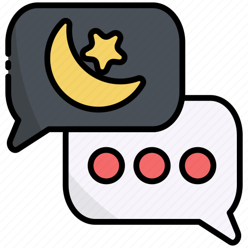Chat, communication, chatting, mobile, islam, muslim, message icon - Download on Iconfinder