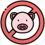 no, pig, no pig, no-pork, no-eat, forbidden, ramadan, muslim 