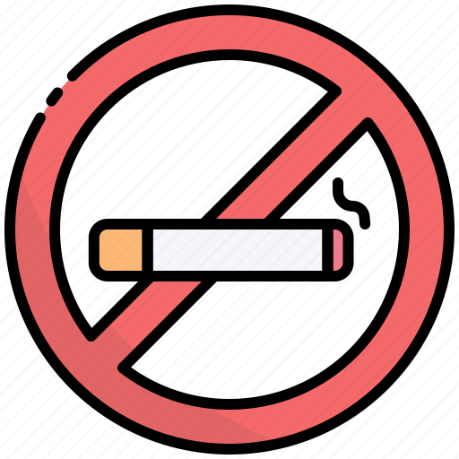No, smoking, no smoking, no-cigarette, fasting, sign, forbidden icon - Download on Iconfinder