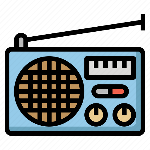 Radio, transister, retro, vintage, communications icon - Download on Iconfinder