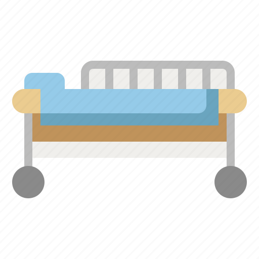 Bed, hospital, patient, nursing, home, healthcare icon - Download on Iconfinder
