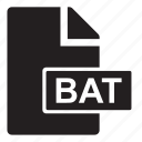 bat, extension