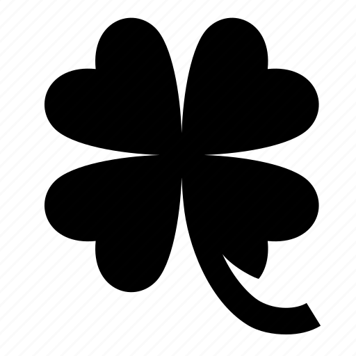 Four, shamrock, leaved, lucky icon - Download on Iconfinder