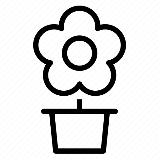 Pot, flower icon - Download on Iconfinder on Iconfinder