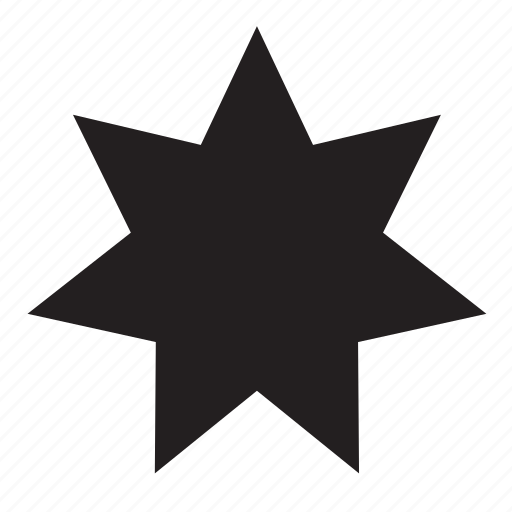 Shape, seven, star icon - Download on Iconfinder