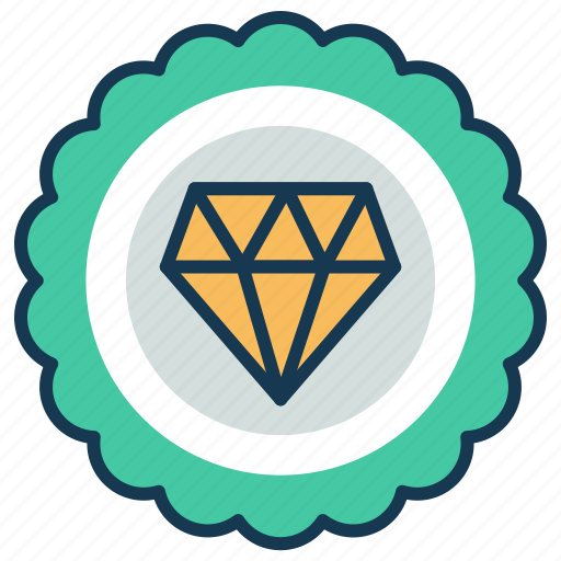 Badge, diamond, lable, premium, quality, rank icon - Download on Iconfinder