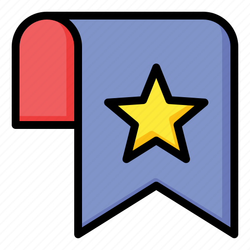 Bookmark, favorite, star, book icon - Download on Iconfinder
