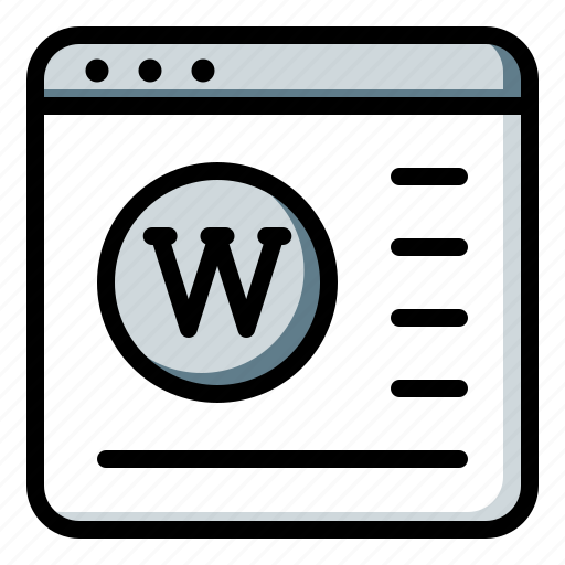Media, social, wikipedia, web icon - Download on Iconfinder