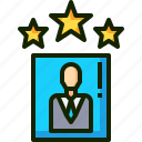 stars, candidate, rate, testimonial, rating, voting
