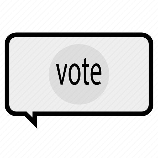 Bubble, dialog, message, speech, vote icon - Download on Iconfinder