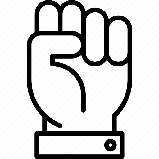 Fist, aggressive, anger, fight, opposition, gesture, hand icon - Download on Iconfinder