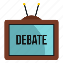 debate, news, people, technology, television, tv, view