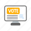 - online vote, vote, online-voting, voting, election, mobile-voting, online, mobile 