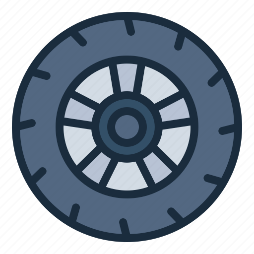 Tire, car, vehicle, transportation icon - Download on Iconfinder