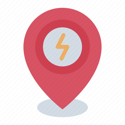 Location, vehicle, transportation, electric icon - Download on Iconfinder