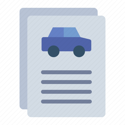 Vehicle, car, eco, green, energy, transportation, registration certificate icon - Download on Iconfinder