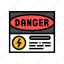 danger, electricity, electric, shock, power, voltage 