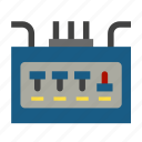 electrical, circuit, fuse, electricity, breaker, switchboard, switch