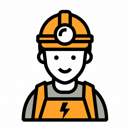 Electrician, electric, electrical, man, worker, technician, maintenance icon - Download on Iconfinder