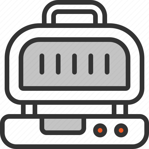 Bbq, grill, barbecue, cooking, electric, household, appliance icon - Download on Iconfinder
