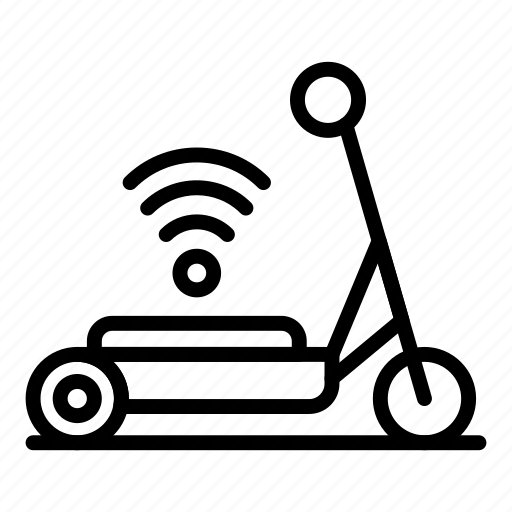 Helmet, wifi, electric, scooter icon - Download on Iconfinder