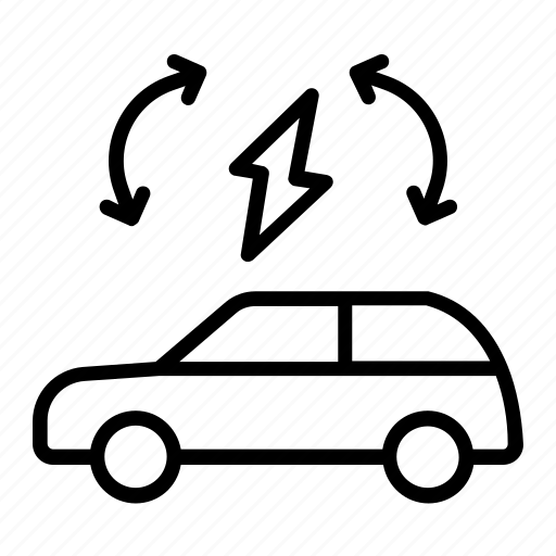 Automobile, autonomous, car, electric, transport, transportation, vehicle icon - Download on Iconfinder