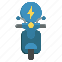 scooter, electric, vehicle, transportation 