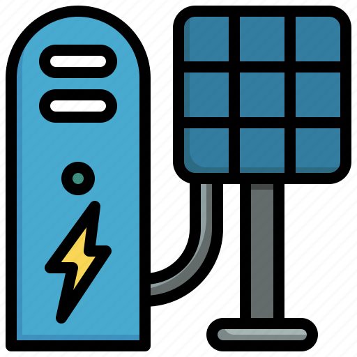 Solar, cell, charging, station, ecology, environment, electric icon - Download on Iconfinder
