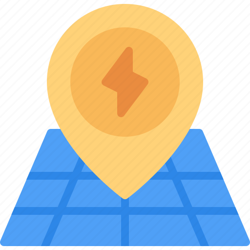 Charging, station, location, placeholder, point, map icon - Download on Iconfinder