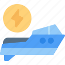 electric, transport, ship, boat, power